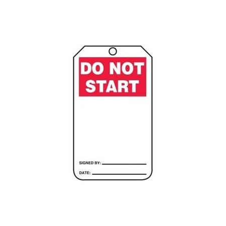 Accuform RP-Plastic, 3-1/4 in Width, 3/8 in Height, , 25 PK MDT521CTP